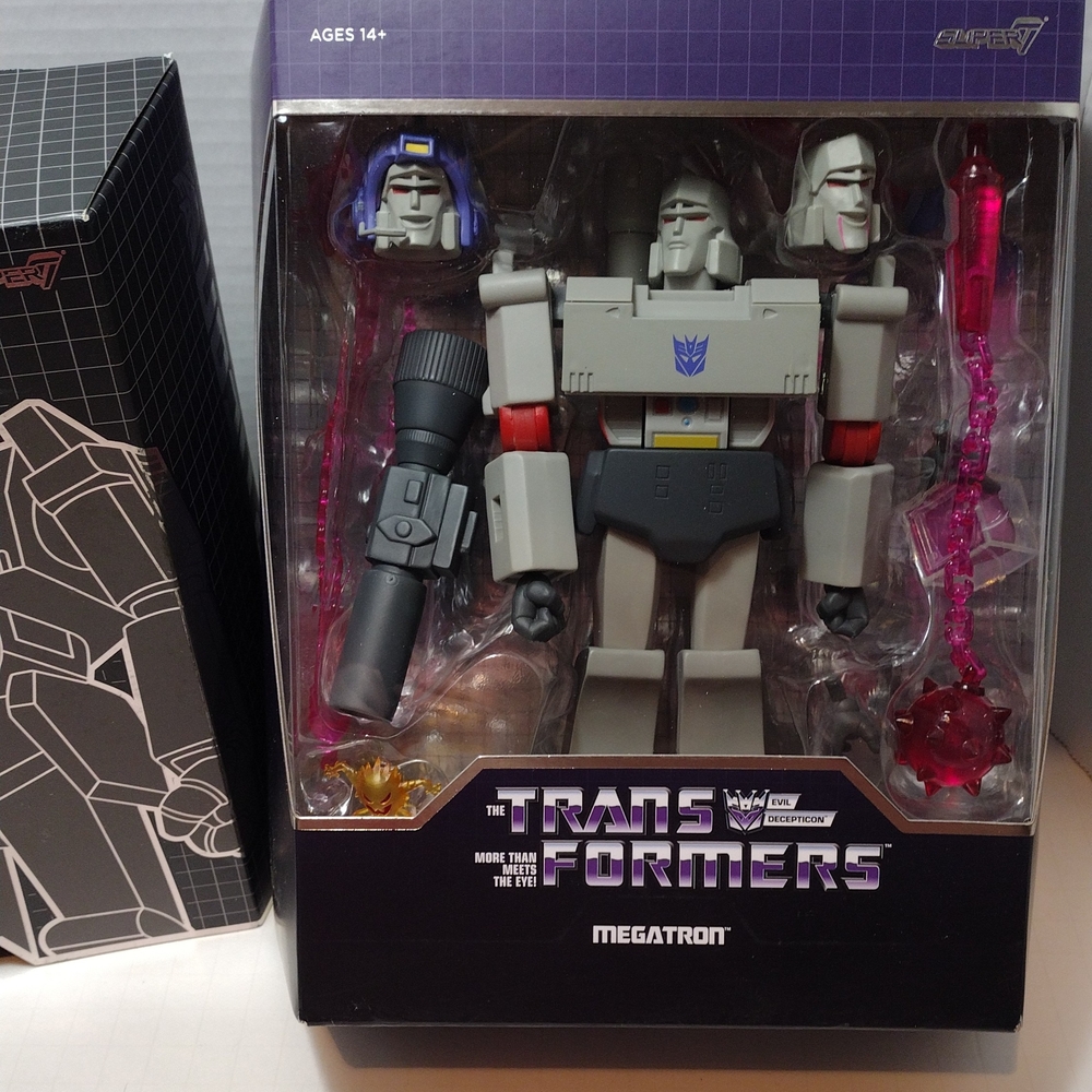 Transformers Super7 Ultimates Megatron G1  7” Action Figure New In Box